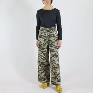 Utility Canvas Women's Camouflage Wide Leg Pants size 27 [Like New]